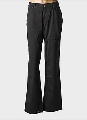 Pantalon evazat elasticitate mărime normală negru TRUSSARDI JEANS femeie