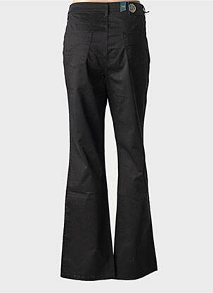 Pantalon evazat elasticitate mărime normală negru TRUSSARDI JEANS femeie