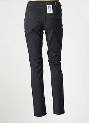 Pantalon slim țesătură poplin mărime normală negru TRUSSARDI JEANS femeie