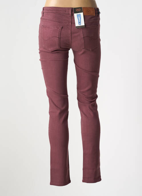 Blugi cu croială slim violet TRUSSARDI JEANS femeie