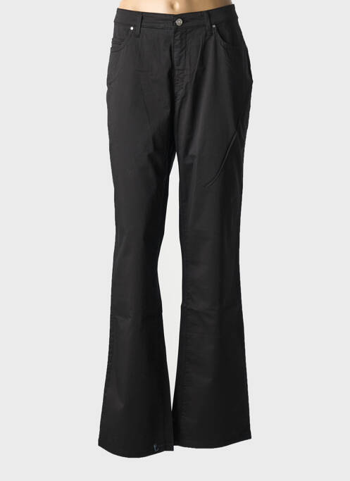 Pantalon evazat negru TRUSSARDI JEANS femeie