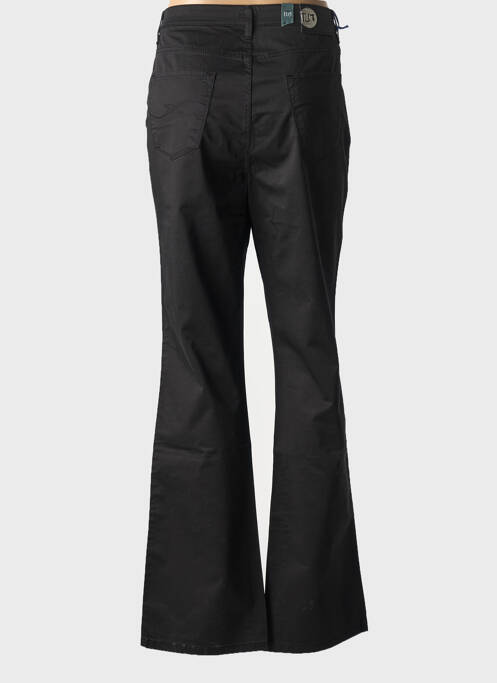 Pantalon evazat negru TRUSSARDI JEANS femeie