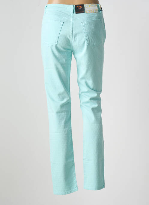 Pantalon slim albastru TRUSSARDI JEANS femeie