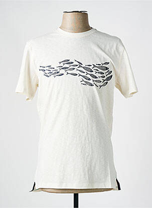 Tricou alb WHITE STUFF bărbat