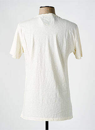 Tricou croială cambrată mâneci scurte bej WHITE STUFF bărbat