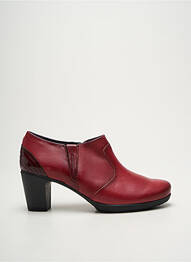 Botine/ghete material neted toc de 7 la 9 cm violet BAERCHI femme