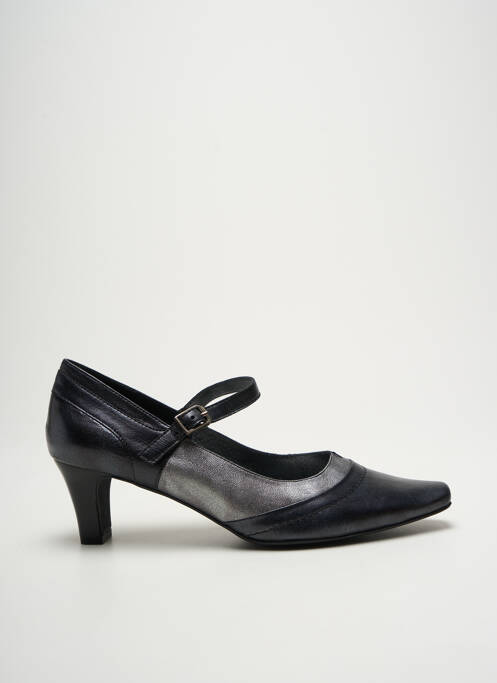 Pantofi cu toc argintiu GEO-REINO femeie