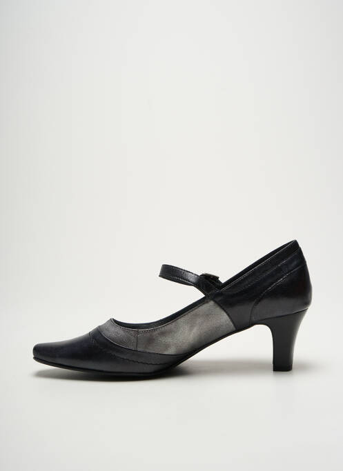 Pantofi cu toc argintiu GEO-REINO femeie