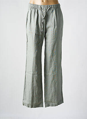 Pantalon drept verde ANNA MONTANA femeie