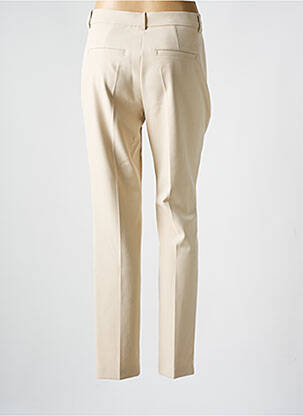 Pantalon slim buzunare bej ANNA MONTANA femeie