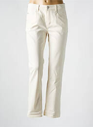 Pantalon slim buzunare bej ANNA MONTANA femme