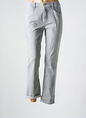 Blugi cu croială slim gri ANNA MONTANA femeie