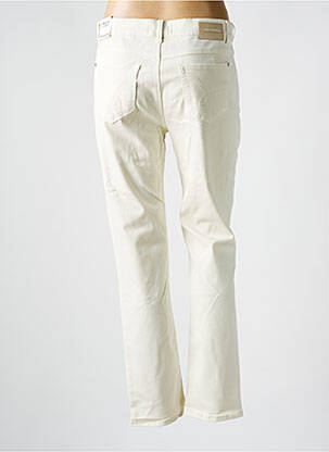 Pantalon slim buzunare bej ANNA MONTANA femeie