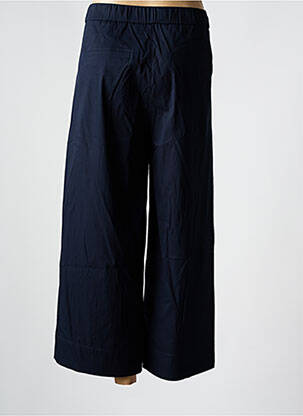 Pantalon evazat talie elastică negru ANNA MONTANA femeie