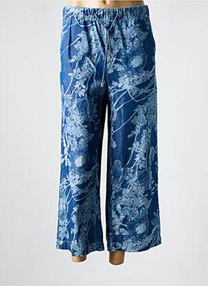 Blugi cu croială evazată albastru ANNA MONTANA femeie