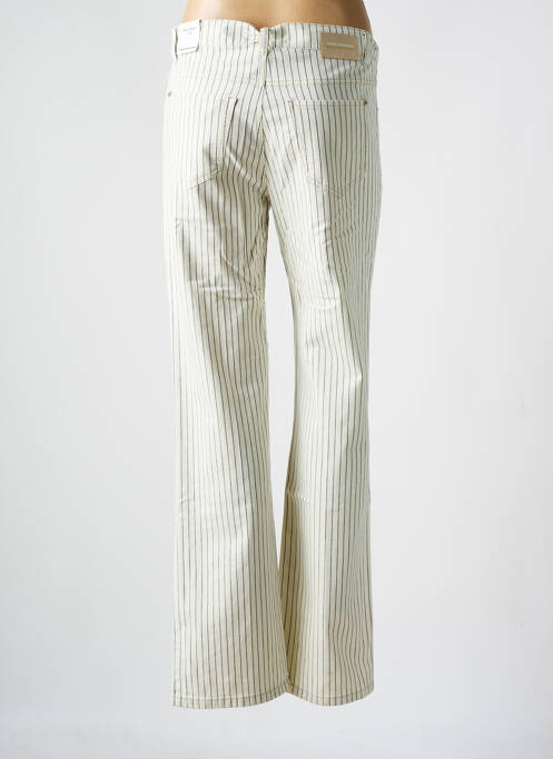 Pantalon drept bej ANNA MONTANA femeie