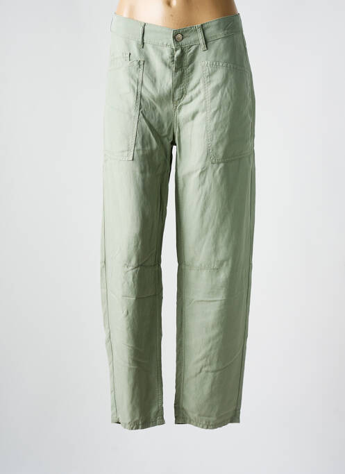 Pantalon drept verde ANNA MONTANA femeie