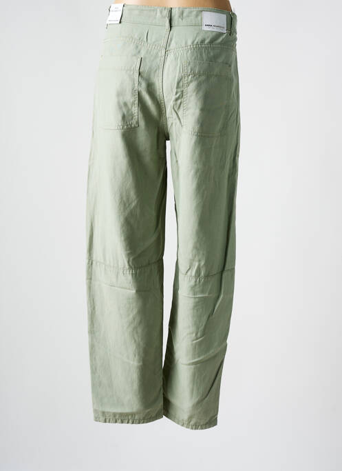 Pantalon drept verde ANNA MONTANA femeie
