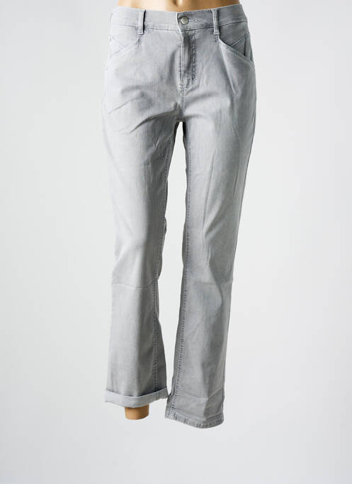 Blugi cu croială slim gri ANNA MONTANA femeie