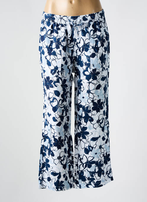 Pantalon drept albastru ANNA MONTANA femeie