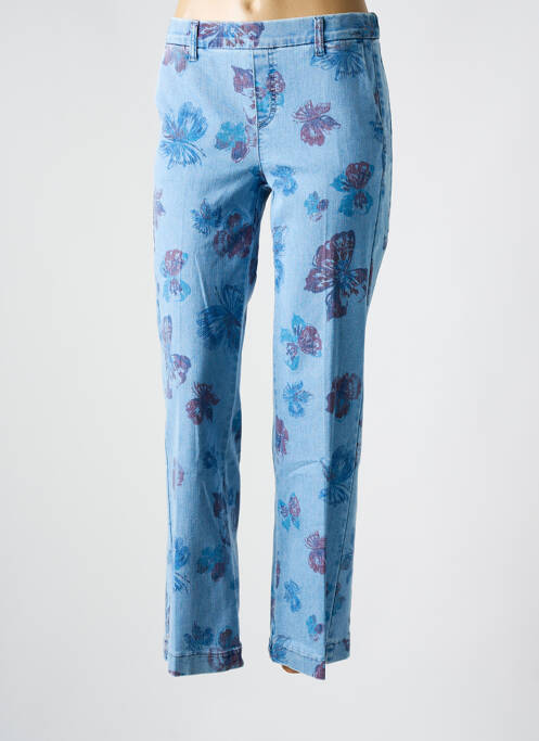 Blugi cu croială slim albastru ANNA MONTANA femeie