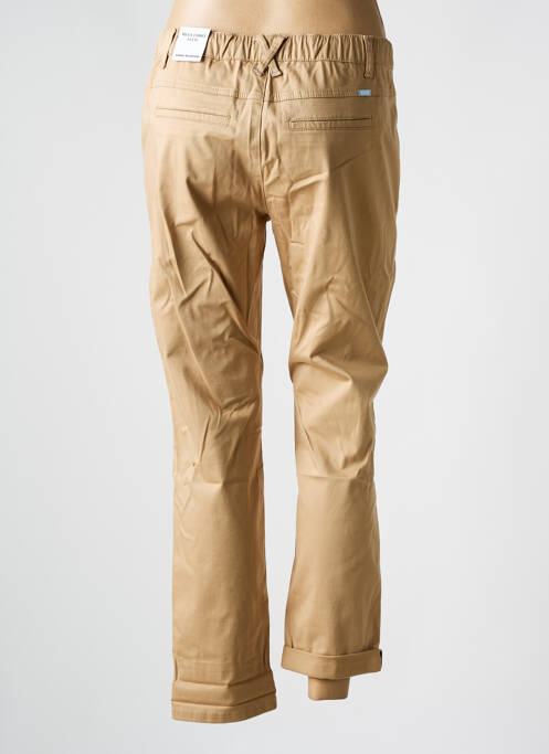 Pantalon slim bej ANNA MONTANA femeie