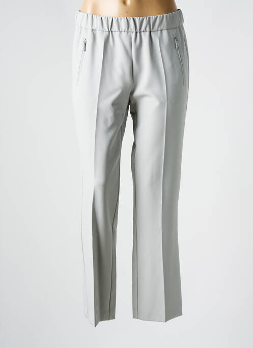 Pantalon drept gri ANNA MONTANA femeie