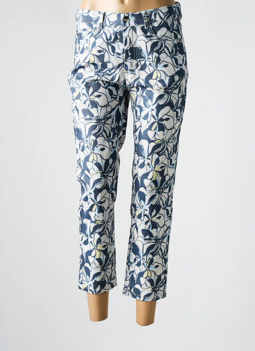 Pantalon 7/8 albastru ANNA MONTANA femeie