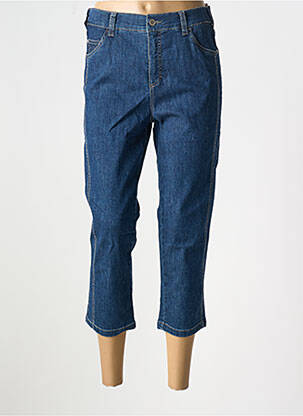 Pantalon trei sferturi albastru ANNA MONTANA femeie