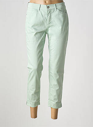 Pantalon trei sferturi verde ANNA MONTANA femeie
