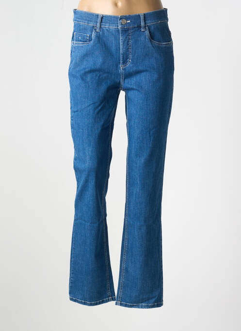 Blugi cu croială dreaptă albastru ANNA MONTANA femeie