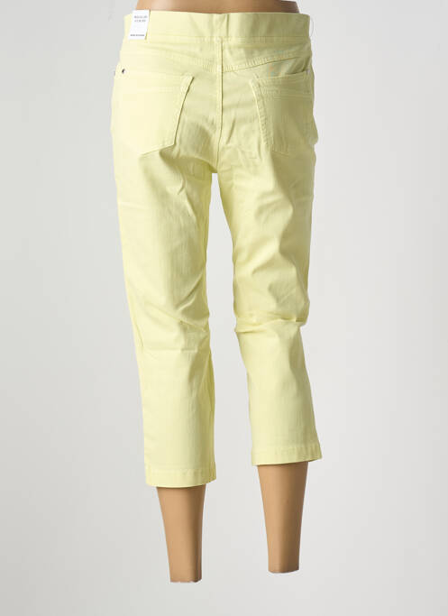 Pantalon trei sferturi galben ANNA MONTANA femeie