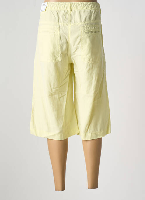 Pantalon trei sferturi galben ANNA MONTANA femeie