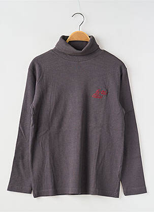 Pulover cu guler înalt gri CKS băiat