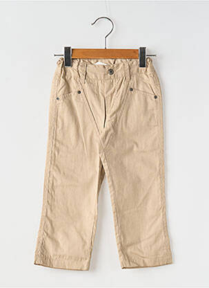 Pantalon drept bej BERLINGOT băiat