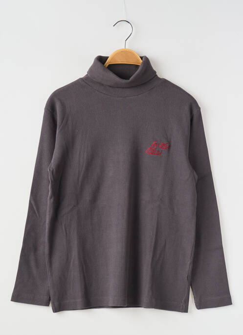 Pulover cu guler înalt gri CKS băiat