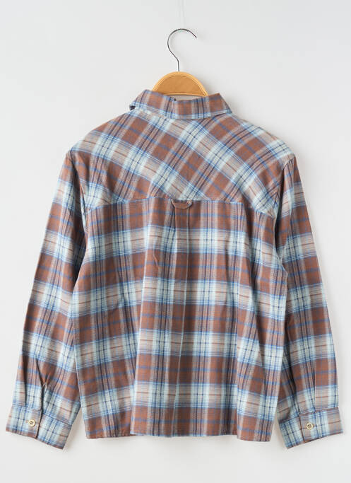 Cămașă cu mâneci lungi maro COUDEMAIL băiat