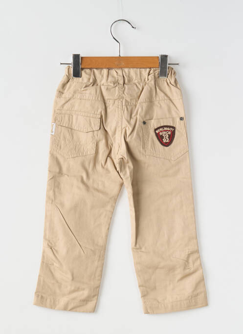 Pantalon drept bej BERLINGOT băiat