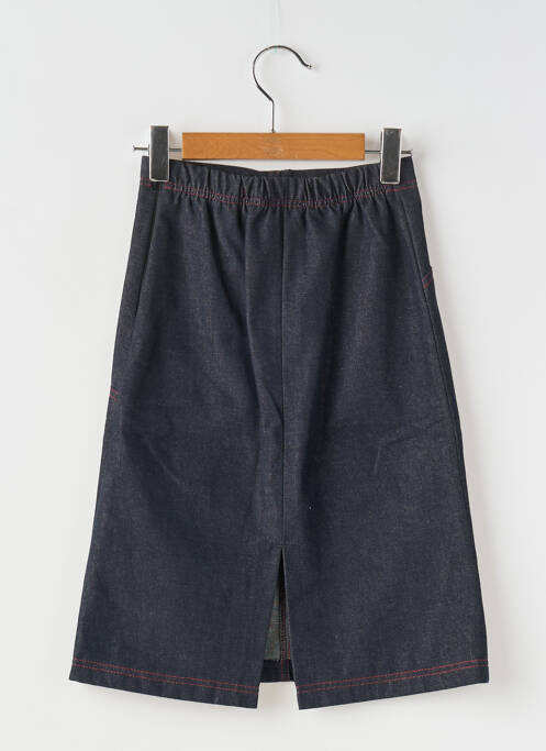 Fustă midi albastru COUDEMAIL fată