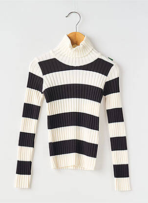 Pulover cu guler înalt negru MAYORAL fată