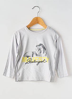 Tricou mâneci lungi mâneci lungi gri BERLINGOT băiat