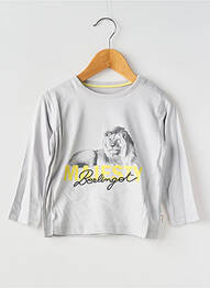 Tricou mâneci lungi mâneci lungi gri BERLINGOT garcon