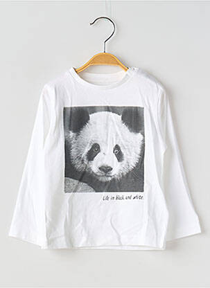 Tricou alb MAYORAL băiat