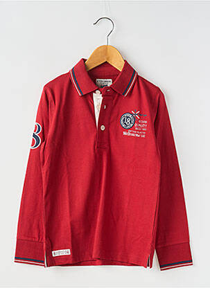 Polo roșu P'TITES CANAILLES băiat