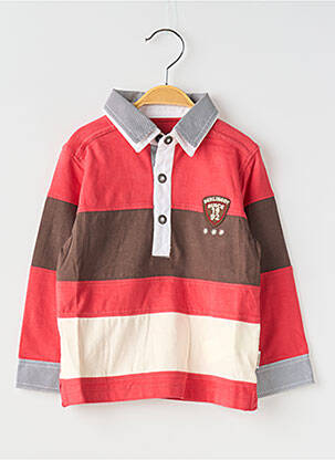 Polo roșu BERLINGOT băiat