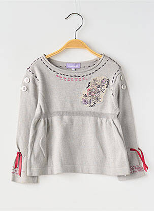 Pulover gri COUDEMAIL fată