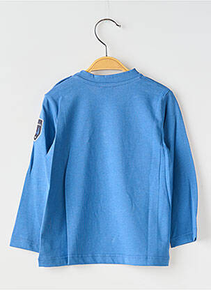 Tricou mâneci lungi mâneci lungi albastru COUDEMAIL băiat
