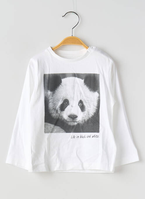 Tricou alb MAYORAL băiat