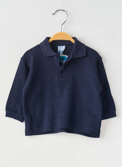 Polo albastru PIRULO fată