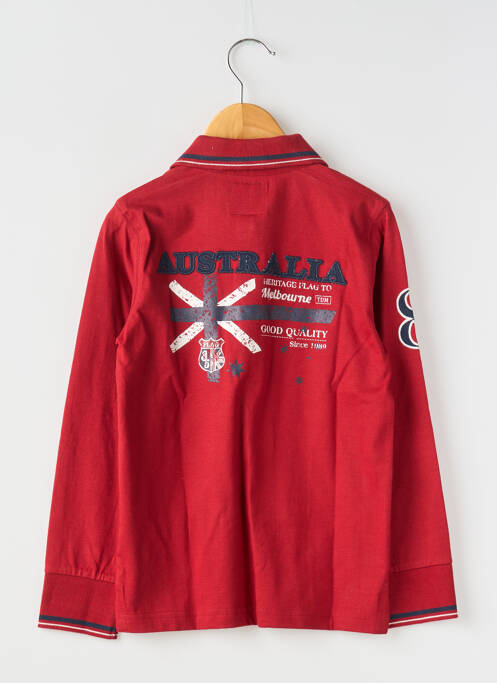 Polo roșu P'TITES CANAILLES băiat